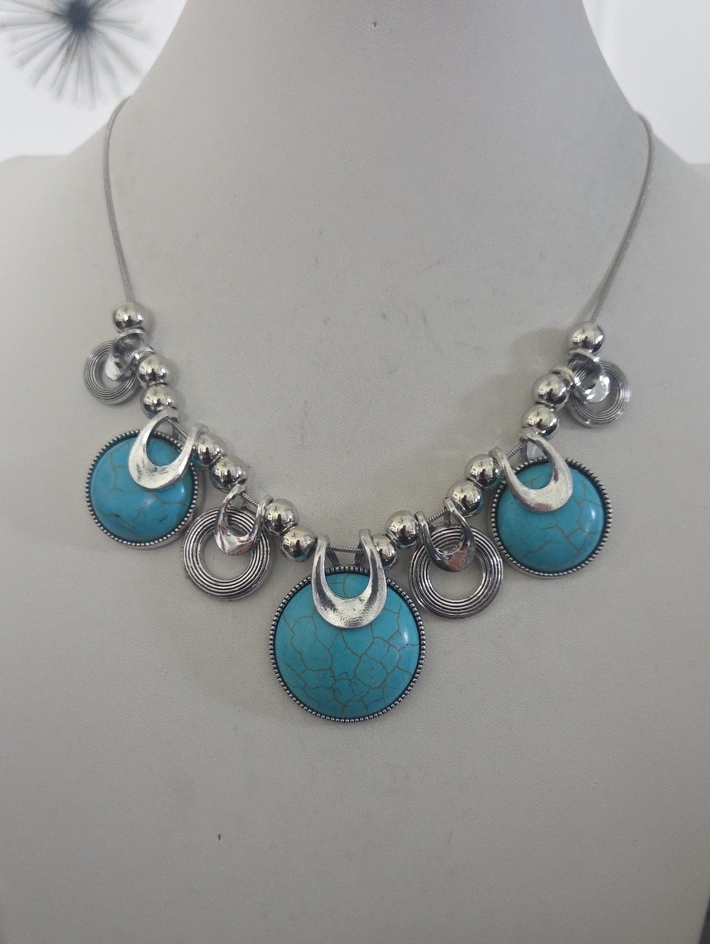 Paparazzi Elemental Goddess Blue Necklace NWT